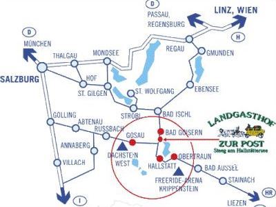 Gasthof Zur Post Bad Goisern Exteriör bild